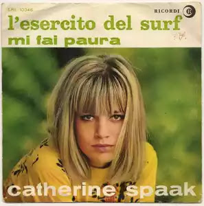 Catherine Spaak - L'ESERCITO DEL SURF - midi karaoke