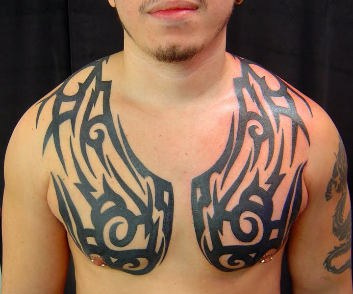 Tribal Chest Tattoo Ideas Tattoo For Men 