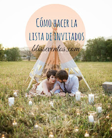 Como hacer la lista de invitados