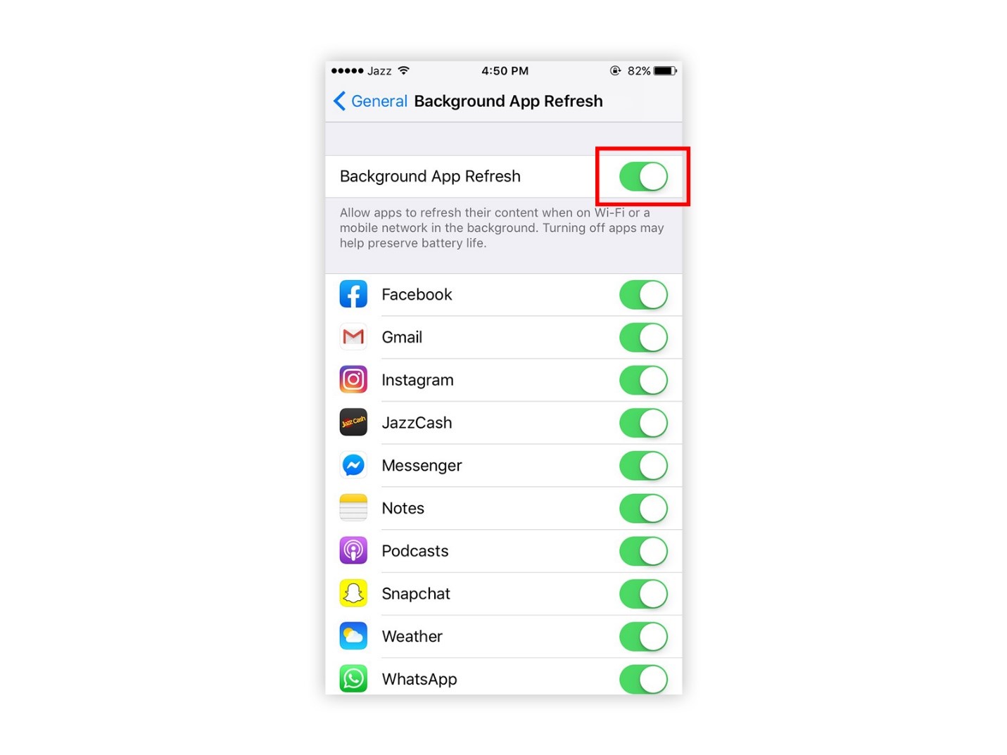  reduce data usage in iPhone