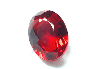 Batu Permata Ruby Siam RB006 Big Size Merah Delima Siam