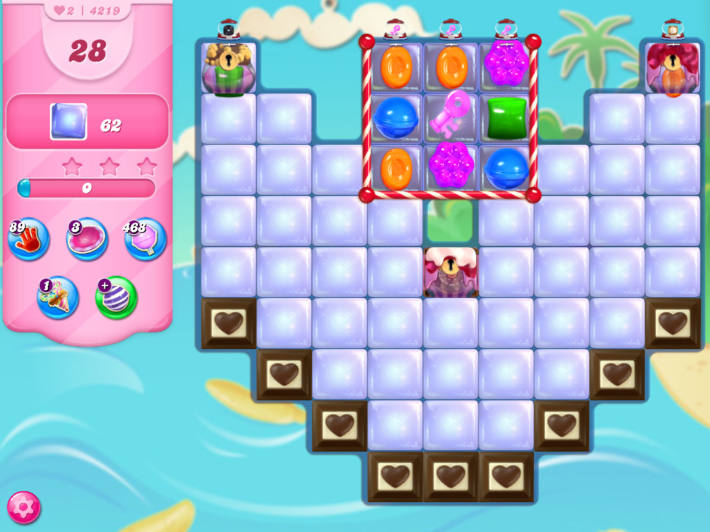 Candy Crush Saga level 4219