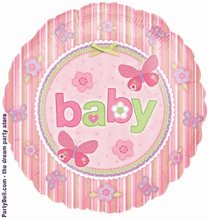 Carter's Baby Girl Foil Balloon