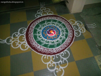 Multi Circle Rangolis