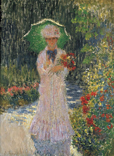 Camille with Green Parasol, 1876