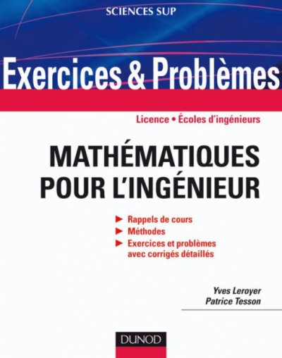 livre Mathématiques pour ingénieur