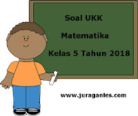 Berikut ini ialah pola latihan Soal UKK  Soal UKK / UAS Matematika Kelas 5 Semester 2 Terbaru Tahun 2018