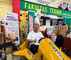 Fakultas Teknik UNM Pamerkan Mobil Listrik dan Drone di Pameran Pendidikan 2022