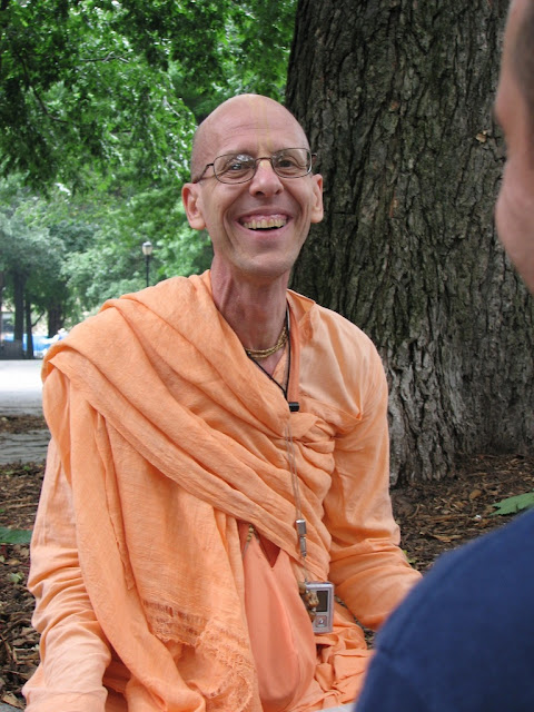 Blissful Devotee His Holiness Jayadvaita Swami