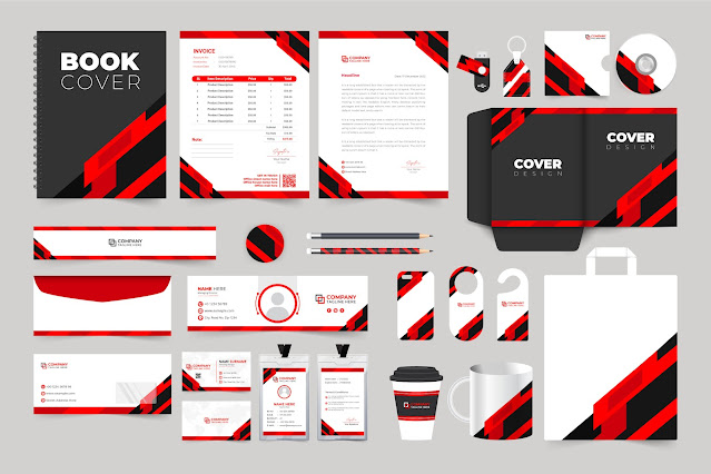 Business brand promotion template vector free download
