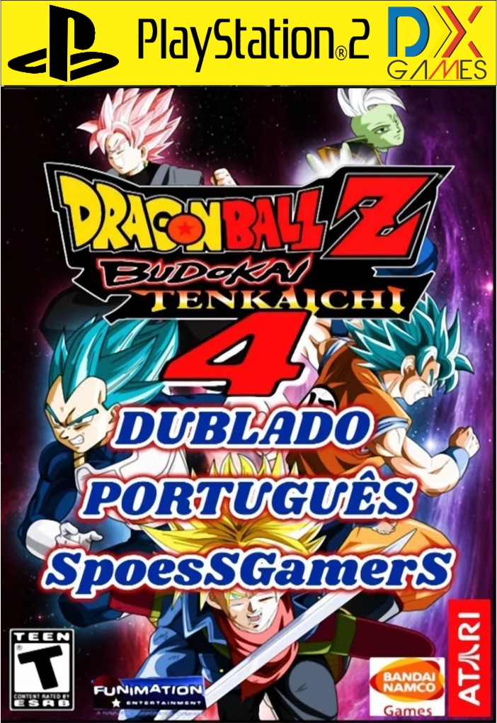 Dragon Ball Z TKC4 (BETA 8 Dublado) PT-BR ISO PS2 em 2023