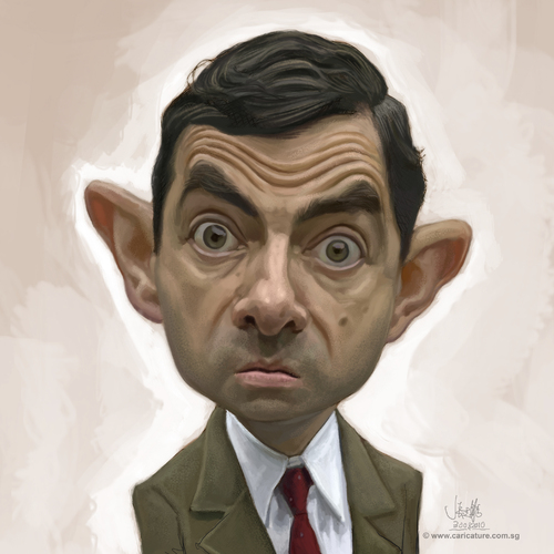 Mr Bean Caricatures