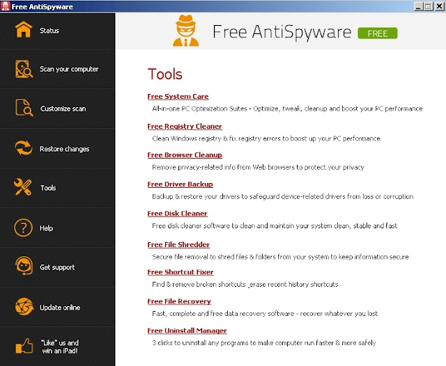 Free AntiSpyware - Solo Nuevas