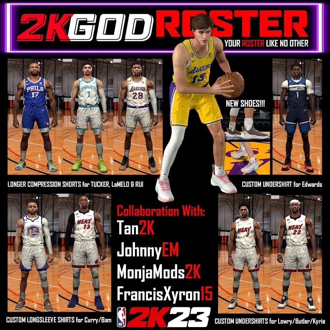 2KGOD Official Roster 05-14-2023 | NBA 2K23