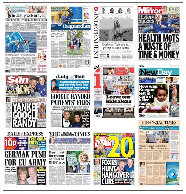 front pages 03-05-16