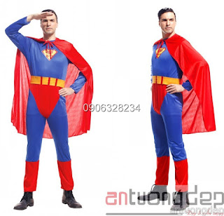 cho thuê trang phục superman 