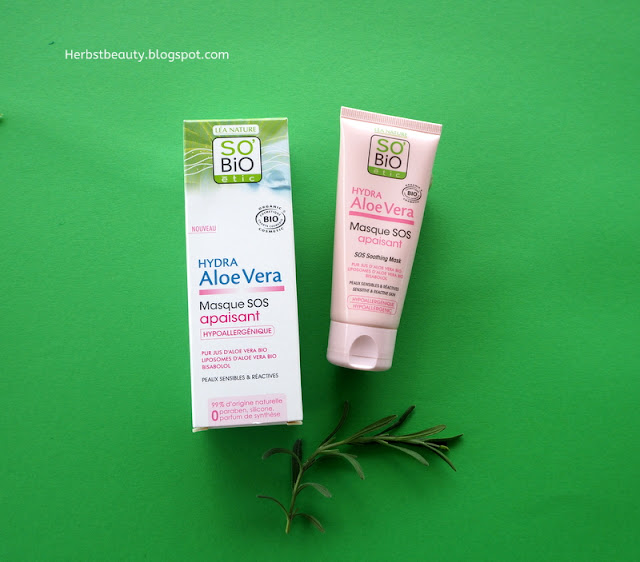 Sö'Bio etic Hydra Aloe Vera SOS Maske