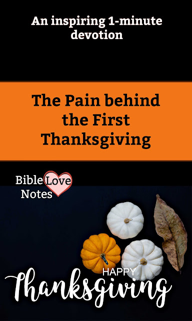 We often associate gratitude with obvious blessings, but the original Thanksgiving was based on something else. #Thanksgiving