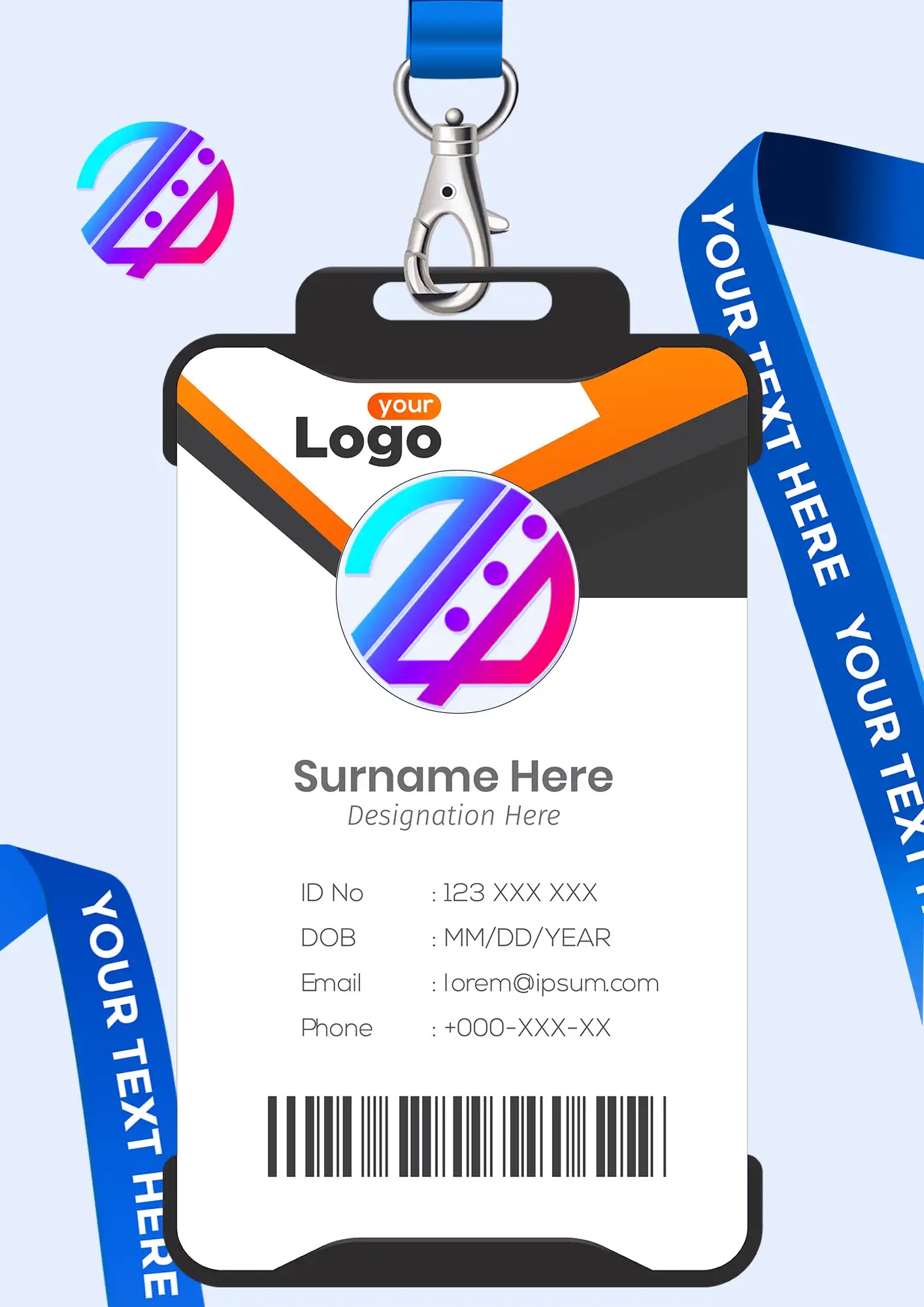 Template ID Card Terbaik 07 Template ID Card Terbaik 07