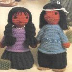 patron gratis muñeca india amigurumi | free pattern amigurumi Indian doll