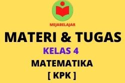 Materi dan Tugas Kelas 4 Matematika  Kelipatan Persekutuaan Kecil    [ Rabu 30 September 2020 ]