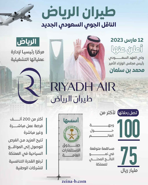 طيران الرياض الناقل الجوي السعودي الجديد