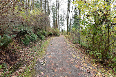 Vancouver city hiking path Great Trail.