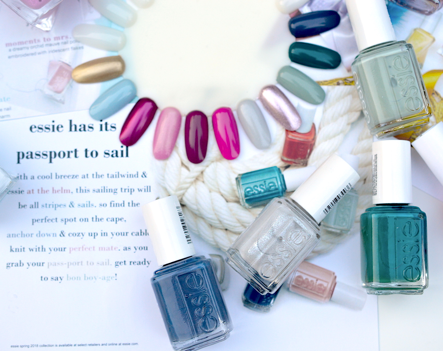 essie nail polish swatches