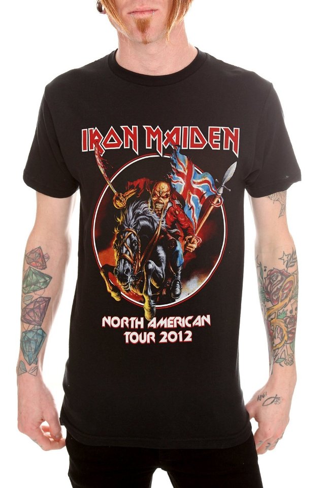 Camiseta Oficial Maiden England Tour 2012