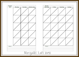 month-on-two-pages