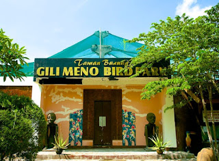 pintu masuk bird park gili meno