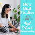 How Unit Studies Can Still Be Used for High School Homeschooling