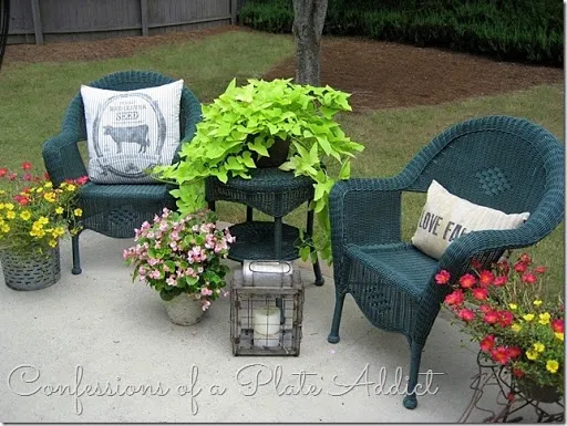 CONFESSIONS OF A PLATE ADDICT Farmhouse Patio Tour CONFESSIONS OF A PLATE ADDICT Farmhouse Patio Tour