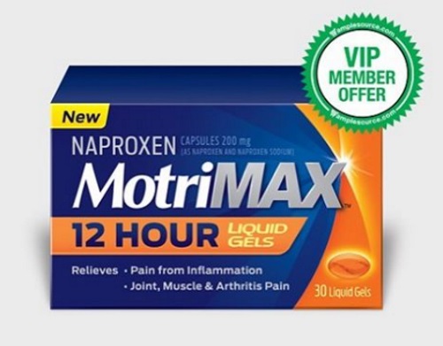 Samplesource VIP Member Free Motrin MortinMax