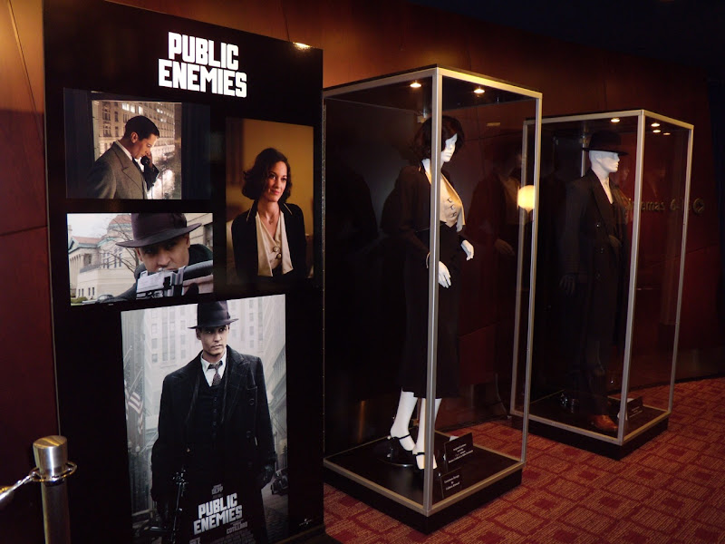 Public Enemies film costume exhibit