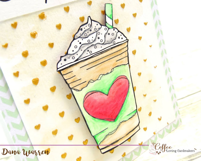 Dana Warren - Kraft Paper Stamps - Coffee Loving Cardmakers & Graciellie Designs