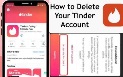 HOW TO DELETE TINDER ACCOUNT?