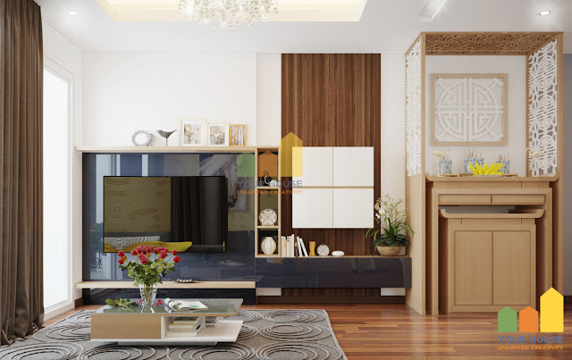 Cách thiết kế nội thất phòng khách chung cư nhỏ