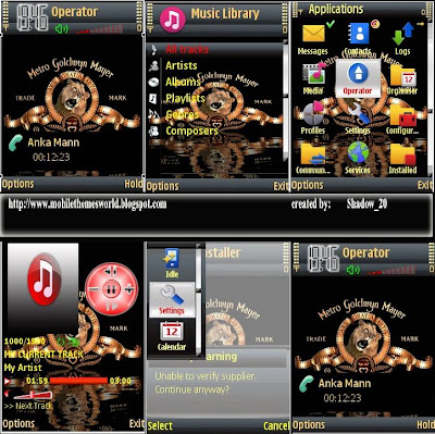 MGM theme for s60v3 by The Shadow