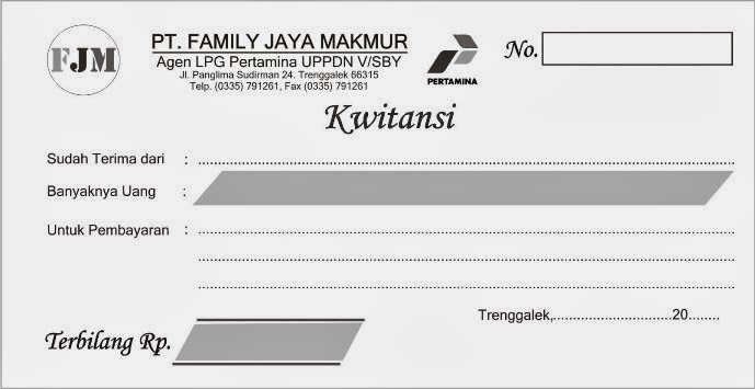 64+ Contoh Faktur Surat Jalan Dan Kwitansi - Cetak Nota 