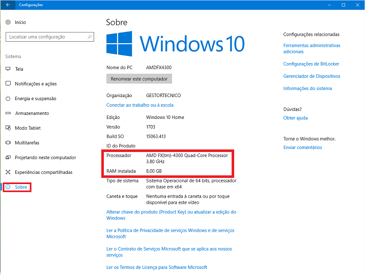 Windows10-Processador-Memória