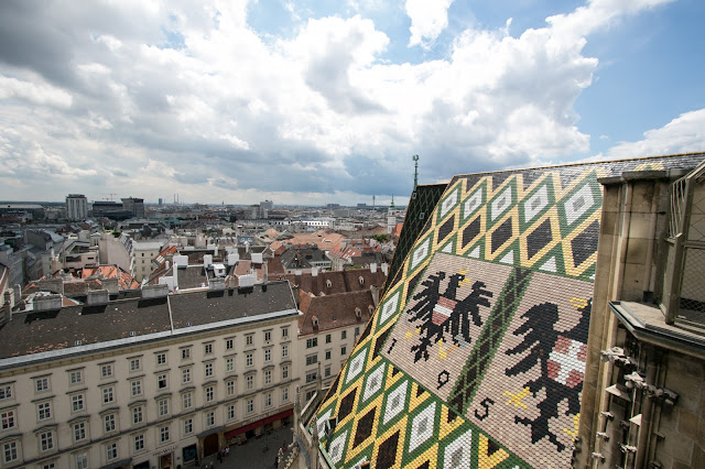 Panorama dal Duomo (Stephansdom)-Vienna