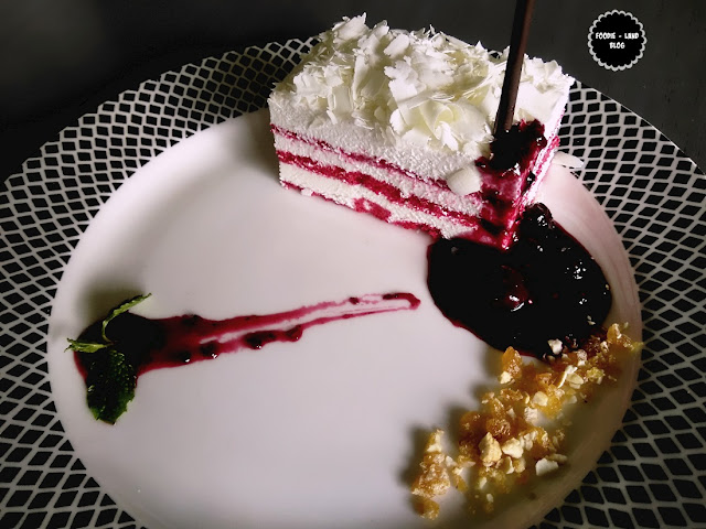 Raspberry Cheese Cake @Biergarten | Whitefield | Bangalore