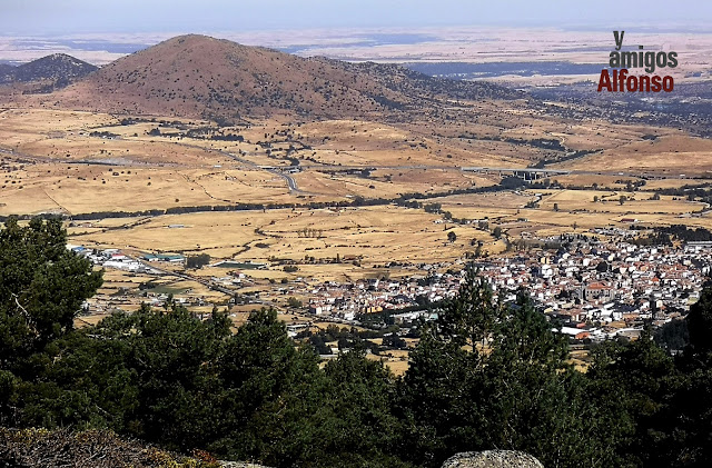 El Espinar desde Cruz de Pedro Álamo