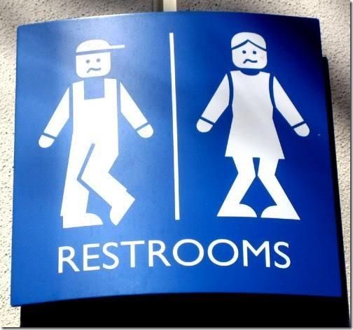 Cool BathRoom Sign