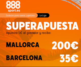 Superapuesta 888sport liga: Mallorca v Barcelona 14-3-2020