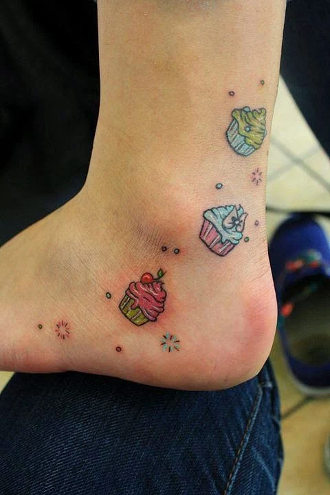 tatuajes de cupcakes