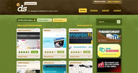 24 CSS Design Showcase Websites