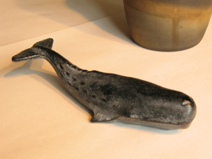 Whale bunchin paperweight from GoodsFromJapan.