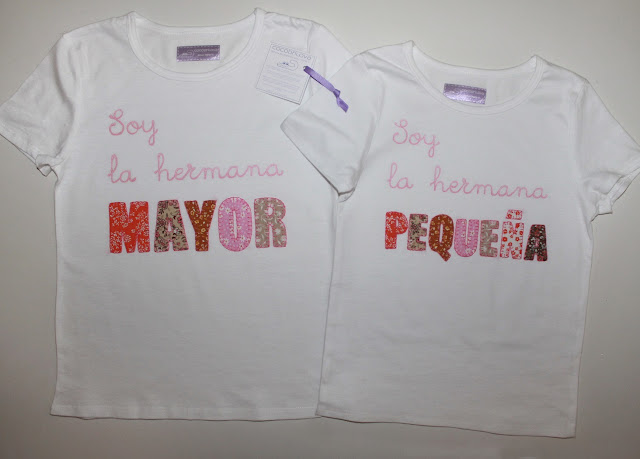 camisetas hermana mayor hermana pequeña